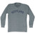 Scotland Vintage Long Sleeve T-shirt - Athletic Grey