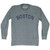 Boston Vintage Long Sleeve T-Shirt - Athletic Grey