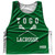 Togo Country Nations Crossed Sticks Reversible Lacrosse Pinnie Made In USA - Green & White Togo Country Nations Crossed Sticks Reversible Lacrosse Pinnie Made In USA - Green & White