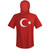 Turkey Country Flag Sports Hoodie - Red White