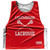 Luxembourg Country Nations Crossed Sticks Reversible Lacrosse Pinnie Made In USA - Red & White Luxembourg Country Nations Crossed Sticks Reversible Lacrosse Pinnie Made In USA - Red & White