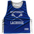 Montserrat Country Nations Crossed Sticks Reversible Lacrosse Pinnie Made In USA - Blue & White Montserrat Country Nations Crossed Sticks Reversible Lacrosse Pinnie Made In USA - Blue & White