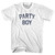 Party Boy Youth Cotton T-shirt - White