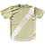 Brown Vegas Gold & White Custom Sash Running Shirt Made in USA - Brown Vegas Gold & White