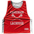 Cameroon Country Nations Crossed Sticks Reversible Lacrosse Pinnie Made In USA - Red & White Cameroon Country Nations Crossed Sticks Reversible Lacrosse Pinnie Made In USA - Red & White