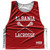 Albania Country Nations Crossed Sticks Reversible Lacrosse Pinnie Made In USA - Red & White Albania Country Nations Crossed Sticks Reversible Lacrosse Pinnie Made In USA - Red & White
