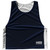 Contrast Color Side Panel Sublimated Lacrosse Pinnies Made In USA - Navy and Grey Light Contrast Color Side Panel Sublimated Lacrosse Pinnies Made In USA - Navy and Grey Light