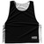 Contrast Color Side Panel Sublimated Lacrosse Pinnies Made In USA - Black and Grey Light Contrast Color Side Panel Sublimated Lacrosse Pinnies Made In USA - Black and Grey Light
