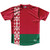 Belarus Country Flag Running Shirt Track Cross Country Performance Top Made In USA - Red Green Belarus Country Flag Running Shirt Track Cross Country Performance Top Made In USA - Red Green