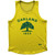 Oakland Flag Sport Tank Top Made In USA - Yellow