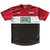 Ultras Iraq Flag Finish Line Running Cross Country Track Shirt Made In USA-Maroon Black