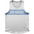 San Marino Country Finish Line Sport Tank Top Made In USA - White