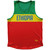 Ethiopia Country Finish Line Sport Tank Top Made In USA - Green Red Ethiopia Country Finish Line Sport Tank Top Made In USA - Green Red