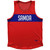 Samoa Country Finish Line Sport Tank Top Made In USA - Red Samoa Country Finish Line Sport Tank Top Made In USA - Red
