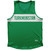 Turkmenistan Country Finish Line Sport Tank Top Made In USA - Green Turkmenistan Country Finish Line Sport Tank Top Made In USA - Green