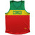 Congo Country Finish Line Sport Tank Top Made In USA - Red Green