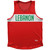 Lebanon Country Finish Line Sport Tank Top Made In USA-Red