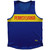 Pennsylvania Finish Line State Flag Sport Tank Top Made In USA - Blue Pennsylvania Finish Line State Flag Sport Tank Top Made In USA - Blue