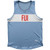 Fiji Country Finish Line Sport Tank Top Made In USA - Light Blue Fiji Country Finish Line Sport Tank Top Made In USA - Light Blue