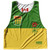 Saskatchewen Province Flag and Canada Flag Reversible Lacrosse Pinnie Made In USA - White Green Saskatchewen Province Flag and Canada Flag Reversible Lacrosse Pinnie Made In USA - White Green