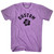 Custom Hibiscus Adult Tri-Blend T-shirt-Athletic Purple