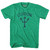 Custom Trident Adult Tri-Blend T-shirt-Athletic Green