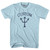 Custom Trident Adult Cotton T-shirt - Light Blue