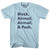 Cornhole Game Plan Block Airmail Airmail Push Adult Cotton T-Shirt - Light Blue