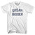 Dream Bigger Womens Cotton Junior Cut T-Shirt - White