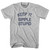 Keep It Simple Stupid Adult Cotton T-Shirt-Grey Heather