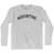 Augustine Adult Cotton Long Sleeve T-Shirt - Grey Heather