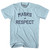 Masks = Respect Adult Cotton T-shirt - Light Blue
