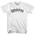 Griffin Womens Cotton Junior Cut T-Shirt-White