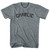 Charlie Adult Tri-Blend T-shirt-Athletic Grey