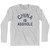 China Is Asshole Adult Cotton Long Sleeve T-Shirt - Grey Heather