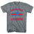 North Korea 90's Lacrosse Team Tri-Blend Adult T-shirt - Athletic Grey
