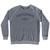 Fightertown U.S.A Adult Tri-Blend Sweatshirt - Athletic Grey
