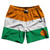 Niger Country Flag 7.5" Swim Shorts Made in USA - Orange Green
