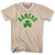 Kansas State Shamrock Cotton T-shirt - Creme