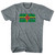 Dominica Country Flag Youth Tri-Blend T-shirt - Athletic Grey Dominica Country Flag Youth Tri-Blend T-shirt - Athletic Grey