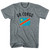 DR Congo Country Flag Heritage Adult Tri-Blend T-shirt - Athletic Grey