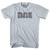 Brisbane Airport BNE Adult Cotton T-shirt - Slver