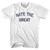 Nate The Great Womens Cotton Junior Cut T-Shirt - White