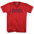 Dothan DHN Airport Adult Tri-Blend V-neck T-shirt - Heather Red