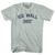Ice Wall 360 Adult Cotton T-shirt - Lake Blue
