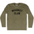 Whiskey Club Adult Tri-Blend Long Sleeve T-shirt - Military Green