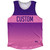Indigo And Pink Ombre Finish Line Athletic Tank Top - Hot Pink