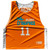 Flint Tropics Orange White Monix 11 Orange Side Reversible Lacrosse Pinnie Made In USA - Orange Flint Tropics Orange White Monix 11 Orange Side Reversible Lacrosse Pinnie Made In USA - Orange