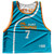 Flint Tropics Funky Stuff 7 Blue Side Reversible Lacrosse Pinnie Made In USA - Blue Flint Tropics Funky Stuff 7 Blue Side Reversible Lacrosse Pinnie Made In USA - Blue