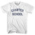 Charter School Adult Cotton T-shirt - White Charter School Adult Cotton T-shirt - White